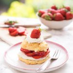 Strawberry-Shortcakes - Biscuits mit Erdbeeren und Sahne