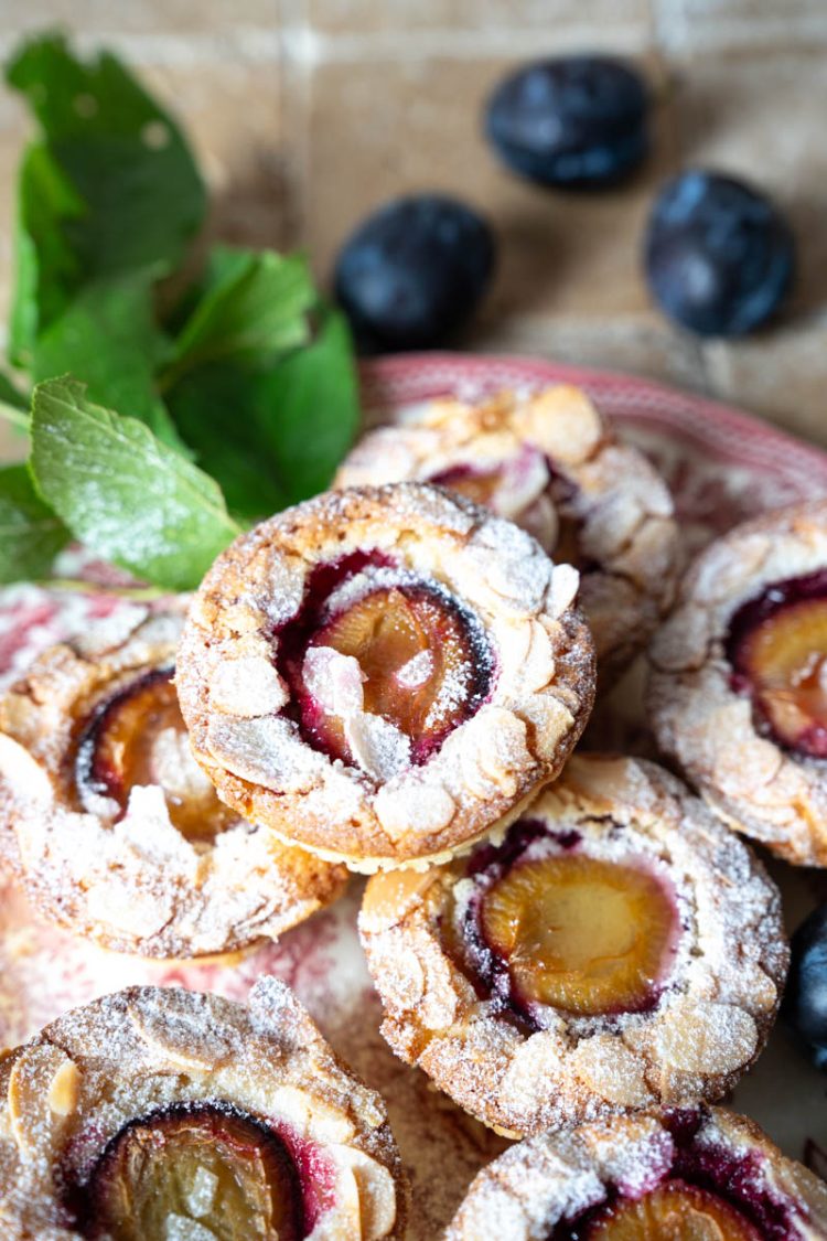 Rezept für Pflaumen Friands