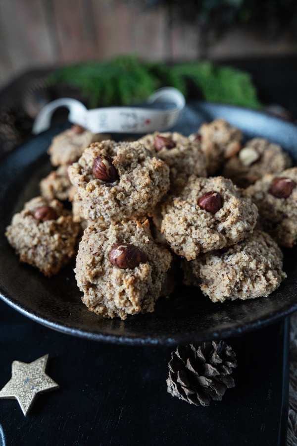 Einfaches Rezept für Haselnussmakronen