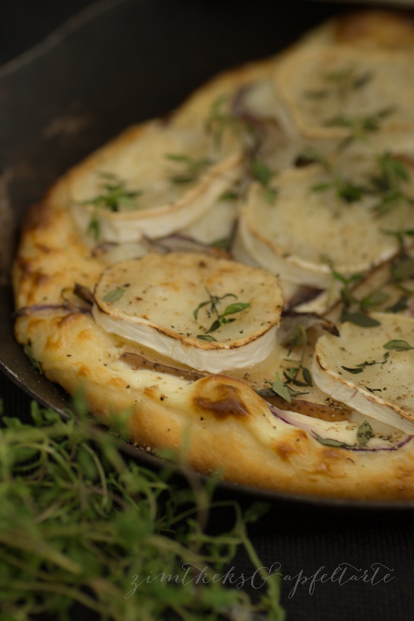 Flammkuchen Ziegenkäse (3 von 6)