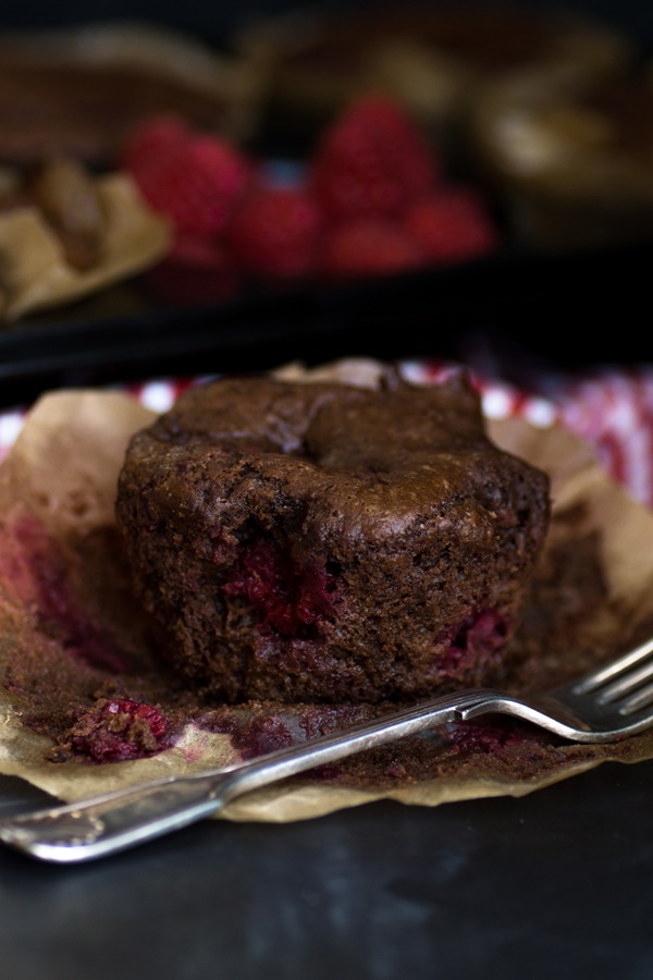 Gesunde Schoko-Himbeer-Muffins - Zimtkeks und Apfeltarte