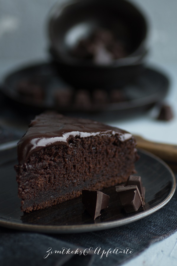 easy peasy saftiger Schokoladenkuchen