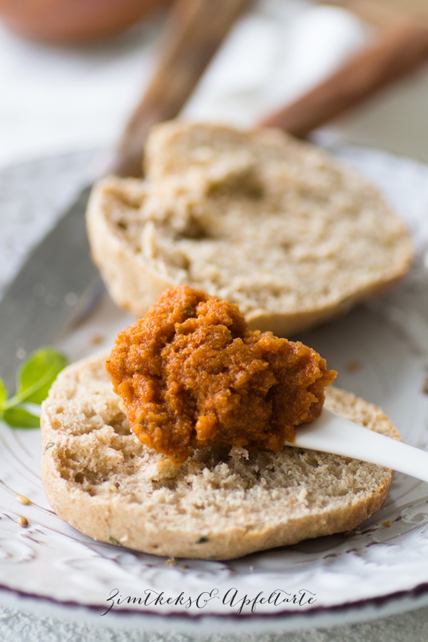 Einfaches und schnelles Rezept für Tomaten-Möhren-Aufstrich