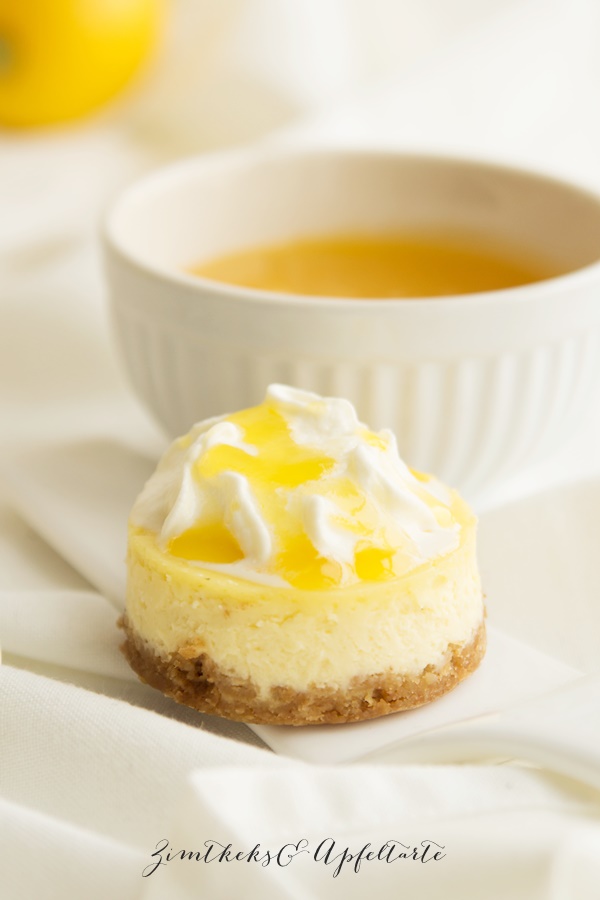 Schnell gebacken: Zitronen-Cheesecake mit Lemon-Curd