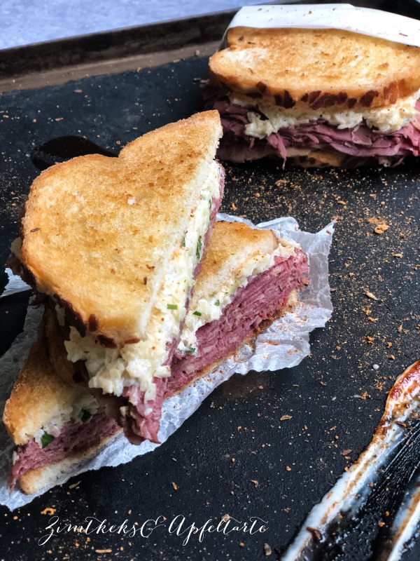 Pastrami-Sandwich - ZimtkeksundApfeltarte.com 