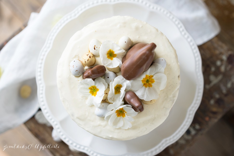 einfaches Rezept für Rübli-Eierlikör-Torte 