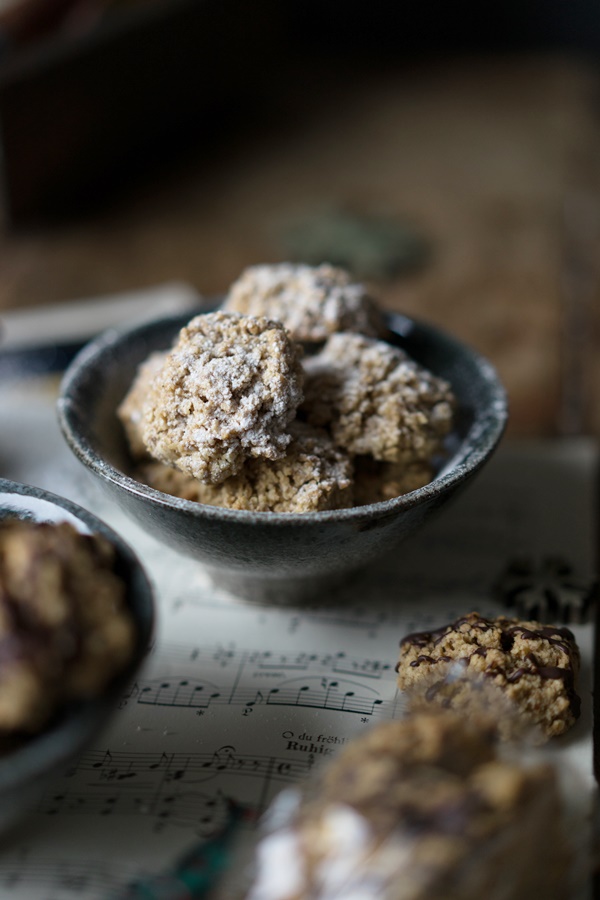 Zimt-Haferflocken-Cookies - glutenfrei und kristallzuckerfrei von ZimtkeksundApfeltarte.com