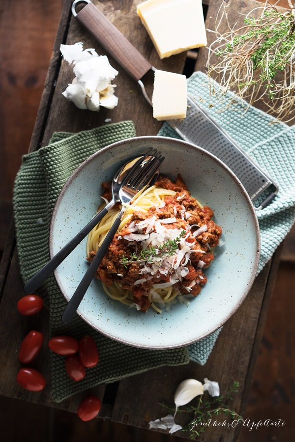 Das beste Rezept für Pasta asciutta oder Spaghetti Bolognese