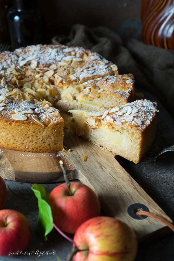 Einfaches und schnelles Rezept für Zimt-Apfelkuchen