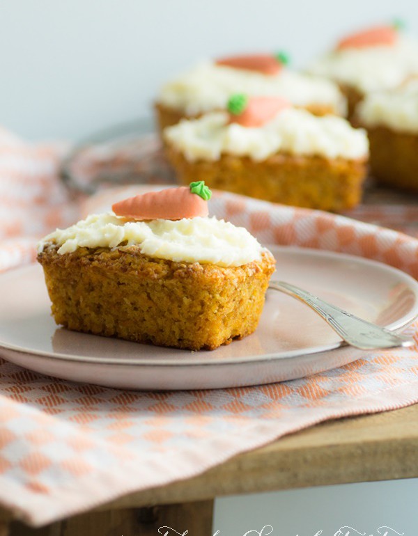 My best of Rübli-Kuchen - Carrot-Cake - Möhrenkuchen - kleine Minikuchen