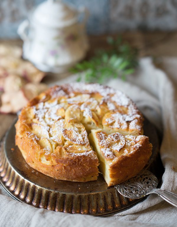 Französischer Apfelkuchen - einfaches Rezept 