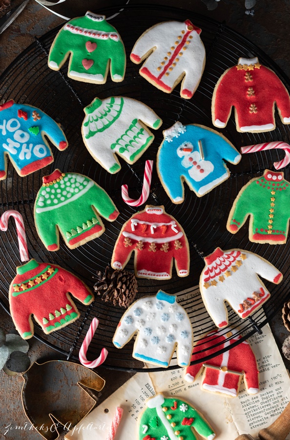 16 ugly sweater outlet cookies