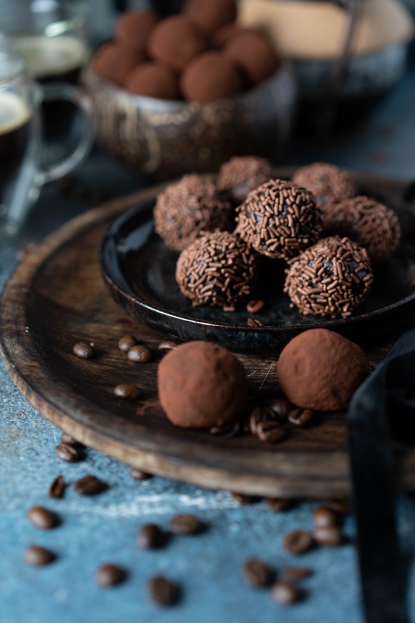 Kaffee Schokoladentrüffel - Espresso-Trüffel - einfach und schnell