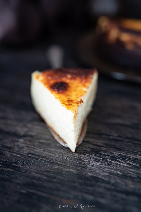 Rezept Baskischer Käsekuchen - Basque Burnt Cheesecake