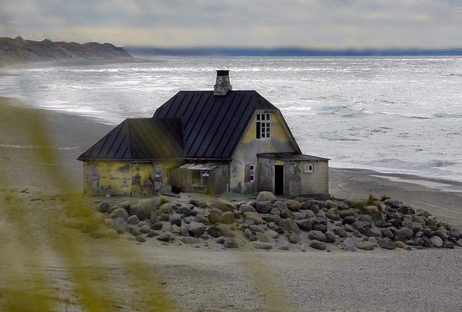 Fellen - das kleine gelbe Haus am Strand von Gamle Skagen