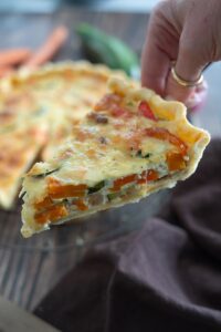 Rezept Für Die Beste Vegetarische Gemüsequiche / Gemüsekuchen