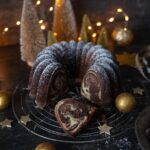 Mein Winter-/Weihnachtskuchen: Marmor-Lebkuchen-Gugelhupf