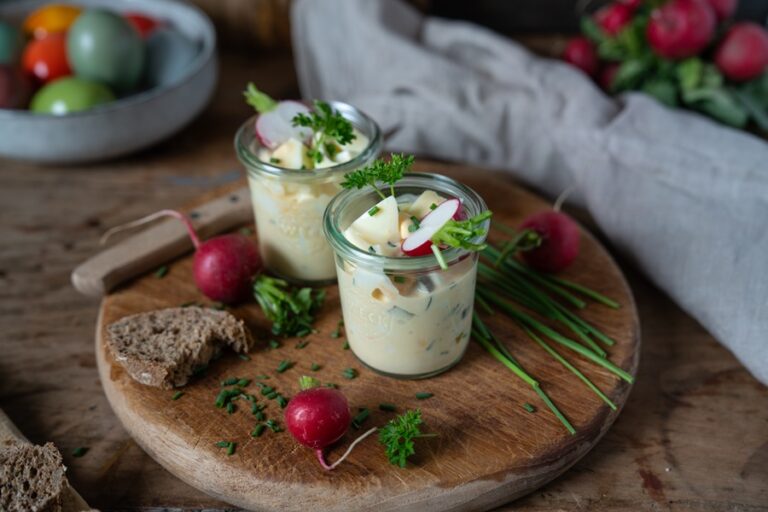 Rezept einfacher Eiersalat klassisch wie von Oma