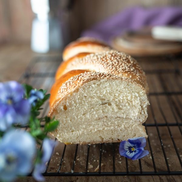 Einfaches Rezept für Challah - jüdisches Hefegebäck