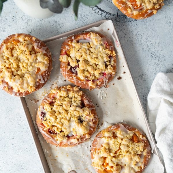 Leckere Streuseltaler wie vom Bäcker - ganz einfaches Rezept