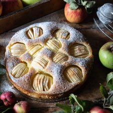 Omas versunkener Apfelkuchen - Apfelkuchen sehr fein