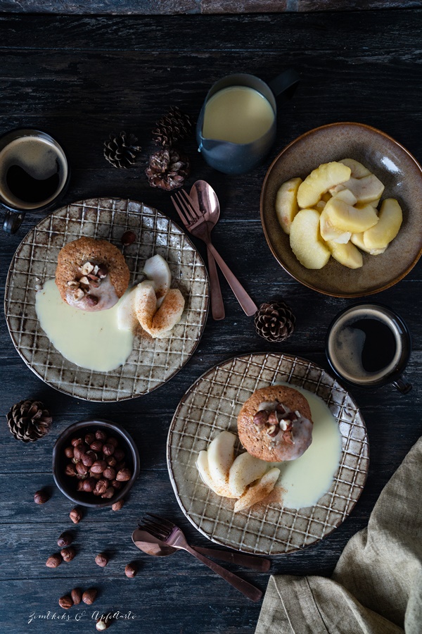 Frankfurter Weihnachtspudding mit Zabaione