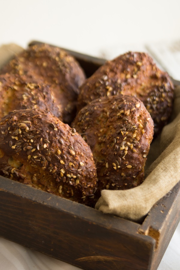 Leckere Low Carb Eiweißbrötchen