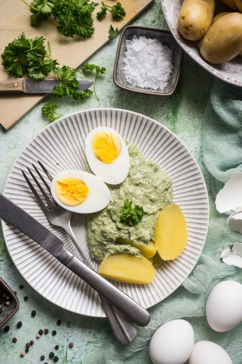 Einfaches gelingsicheres Rezept für Frankfurter Grüne Soße - Grie Soß