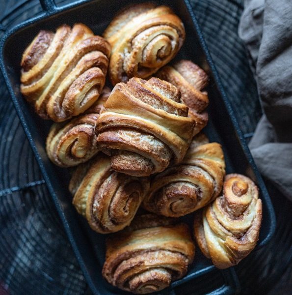Hamburger Franzbrötchen - ganz einfaches Rezept