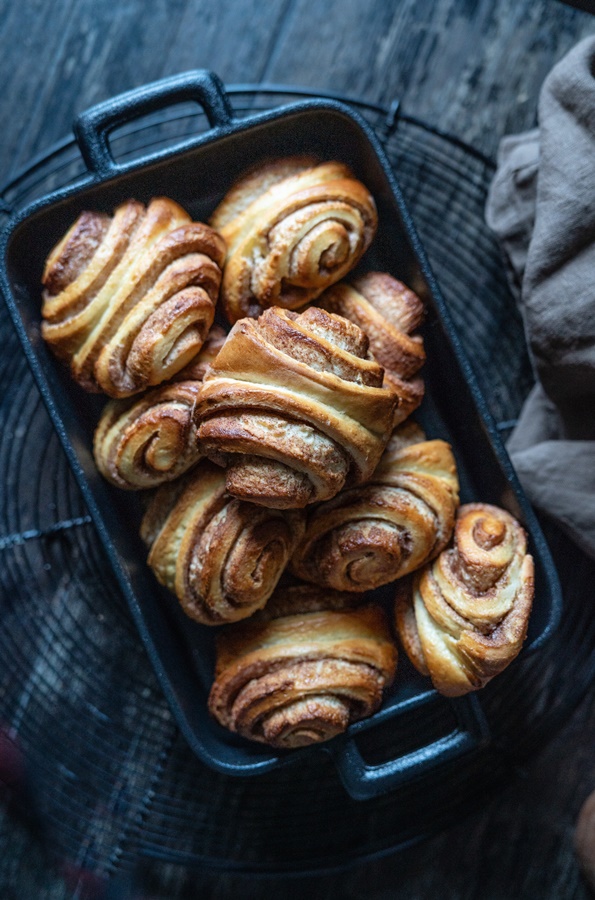 Hamburger Franzbrötchen - ganz einfaches Rezept