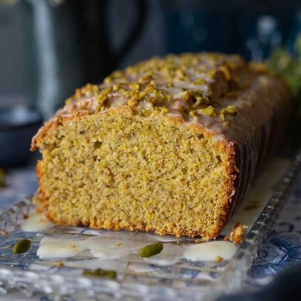 super fix und einfach: Rührkuchen mit Pistazien