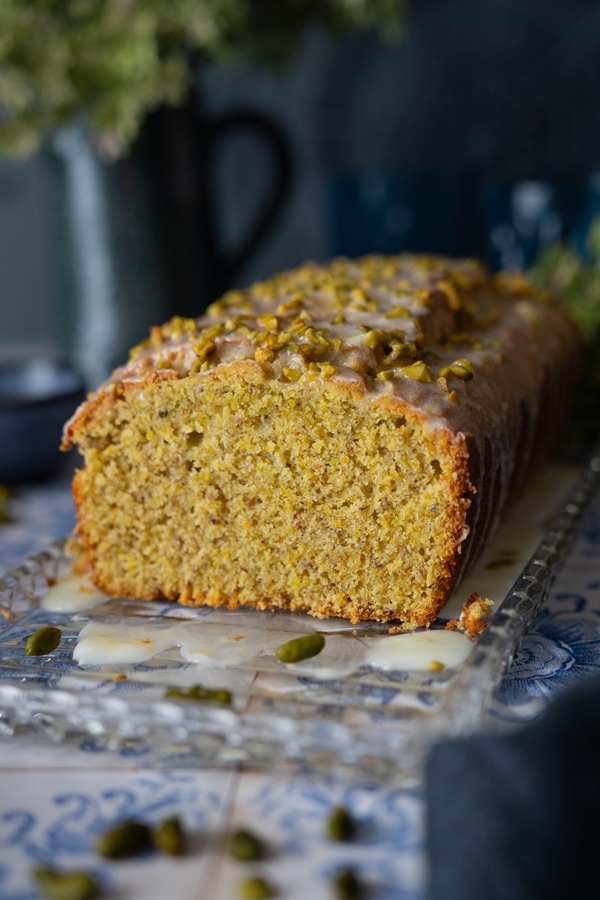 super fix und einfach: Rührkuchen mit Pistazien