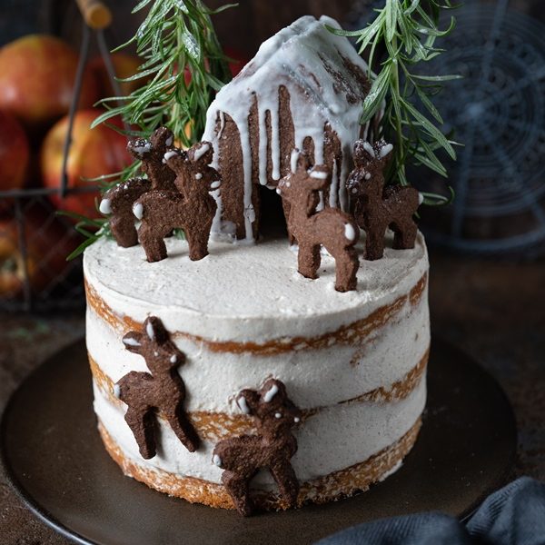 Saftige und fruchtige Winterapfel-Torte