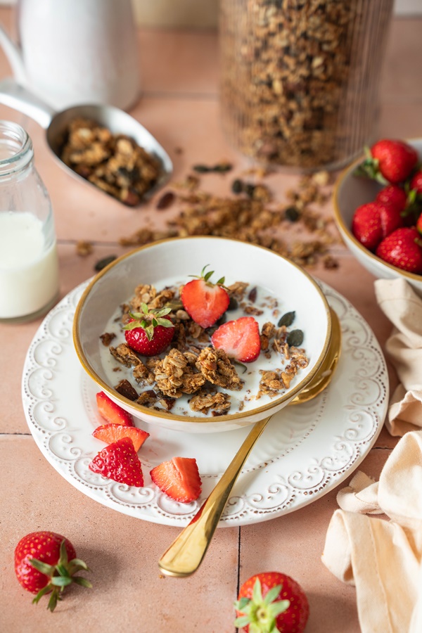 Einfaches Rezept für Knuspermüsli