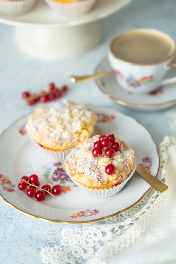 Rezept für leckere Johannisbeer-Muffins