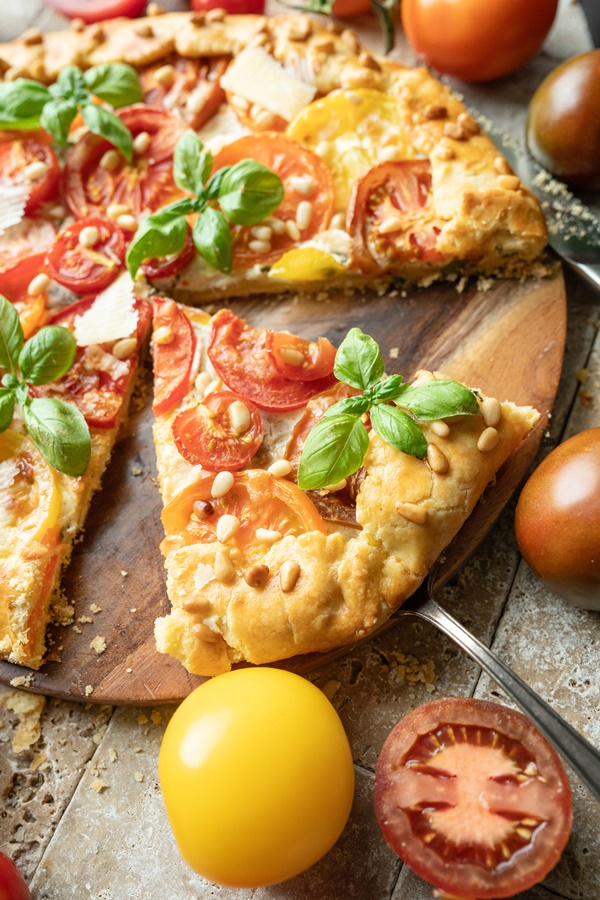 Rezept für Tomaten Galette