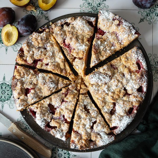 Fixes Rezept für Zwetschgenkuchen mit Streuseln