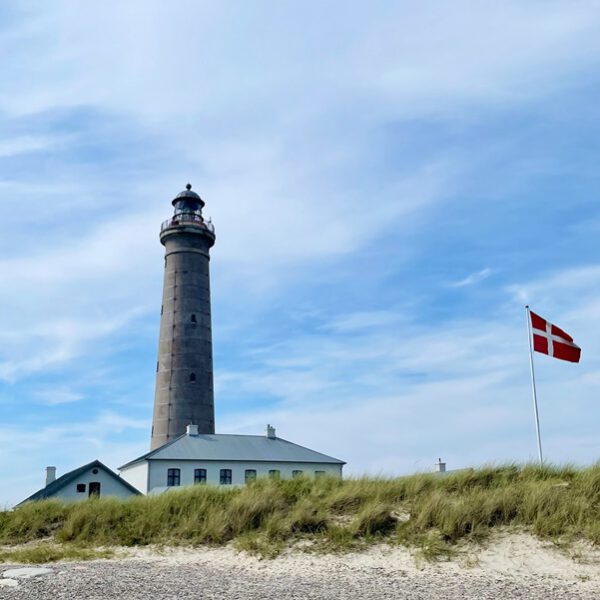 Der graue Leuchtturm - Skagen - die Stadt zwischen den Meeren