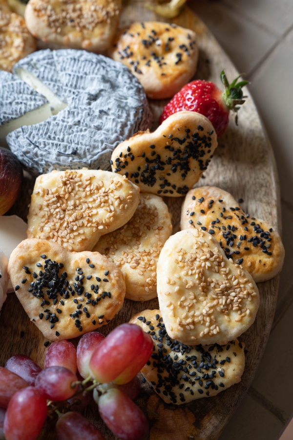 Einfaches Rezept für Käsegebäck