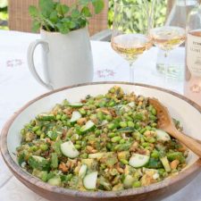 Crispy Rice Salad – Reissalat mit Zitronen-Tahini-Dressing