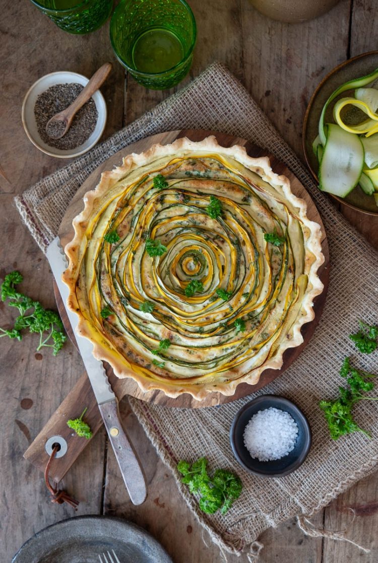 Zucchini Quiche
