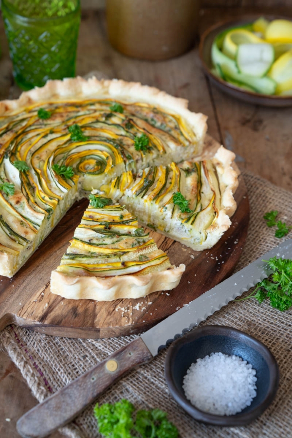 Zucchini Quiche ganz einfach selber machen