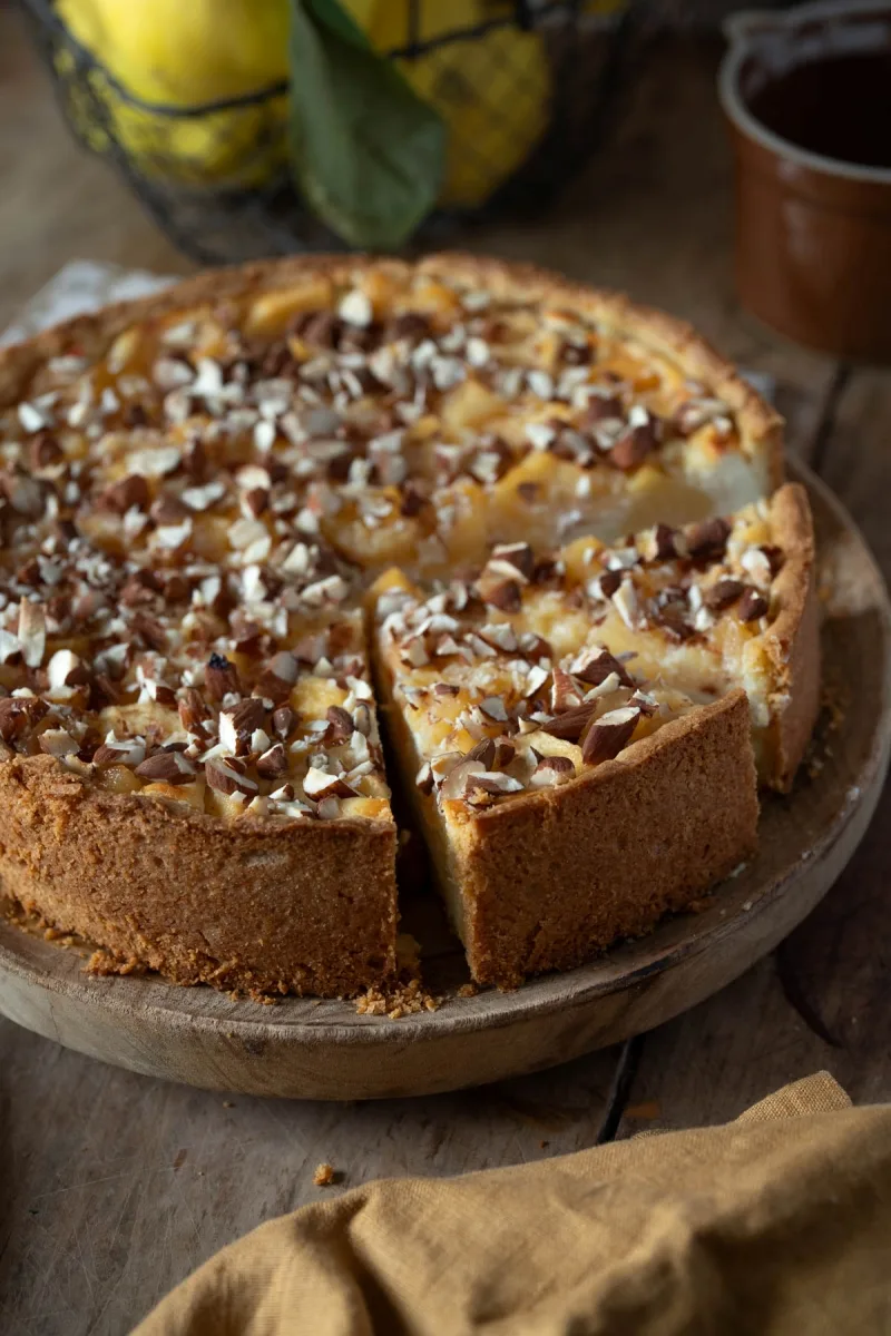 Rezept Quitten K&auml;sekuchen ganz einfach