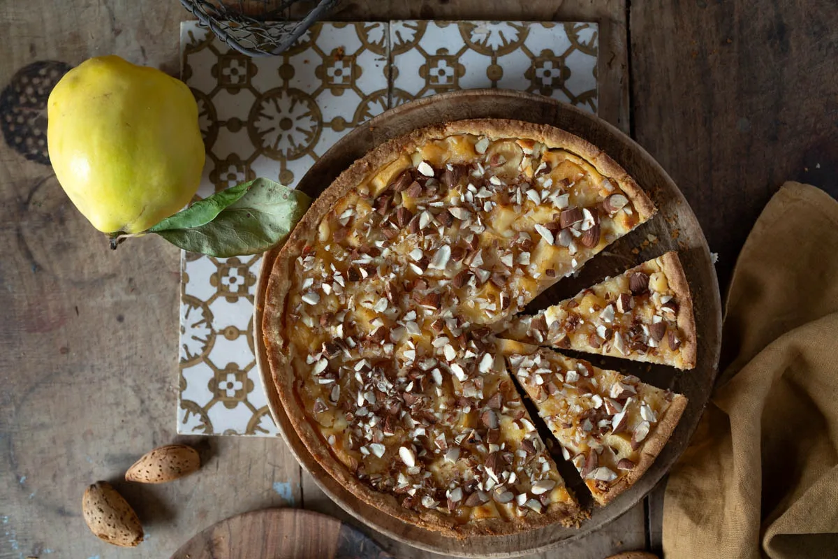 Quitten-K&auml;sekuchen - einfaches Rezept