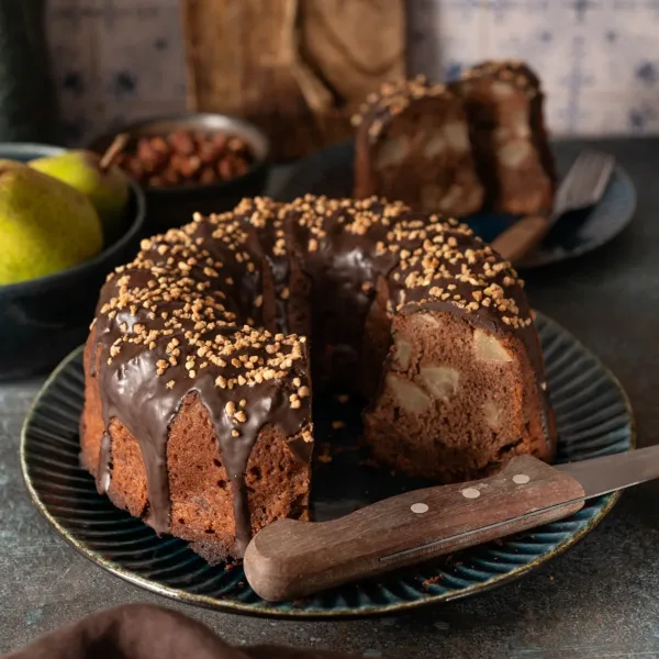 Birnen-Schoko-Gugelhupf Rezept