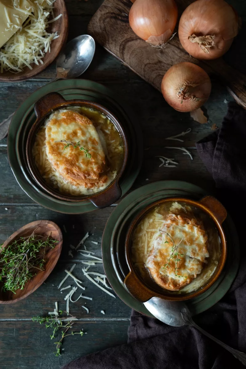 Franz&ouml;sische Zwiebelsuppe ganz einfach